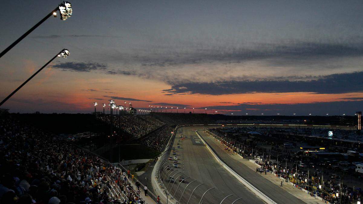 May 7, 2011; Darlington, SC, USA; A general view of the track during the SHOWTIME Southern 500 at Darlington Raceway.