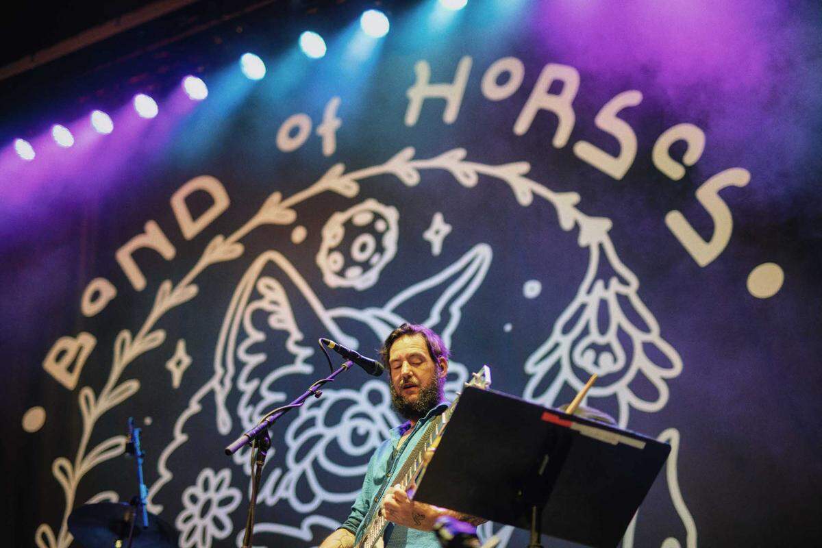 Band of Horses’ Ben Bridwell plays in Charlotte.