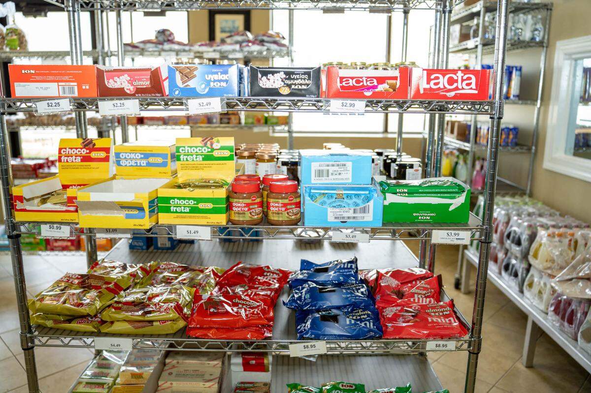 Agora Greek Market sells a variety of sweets.
