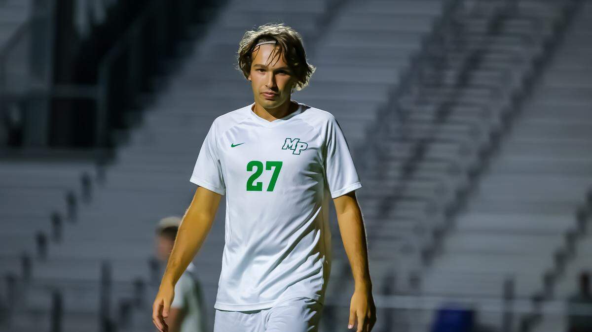 Myers Park senior soccer player Gavin Trosch has helped lead the Mustangs to an 8-1-2 record through Oct. 7 and a big home game Tuesday with rival South Mecklenburg