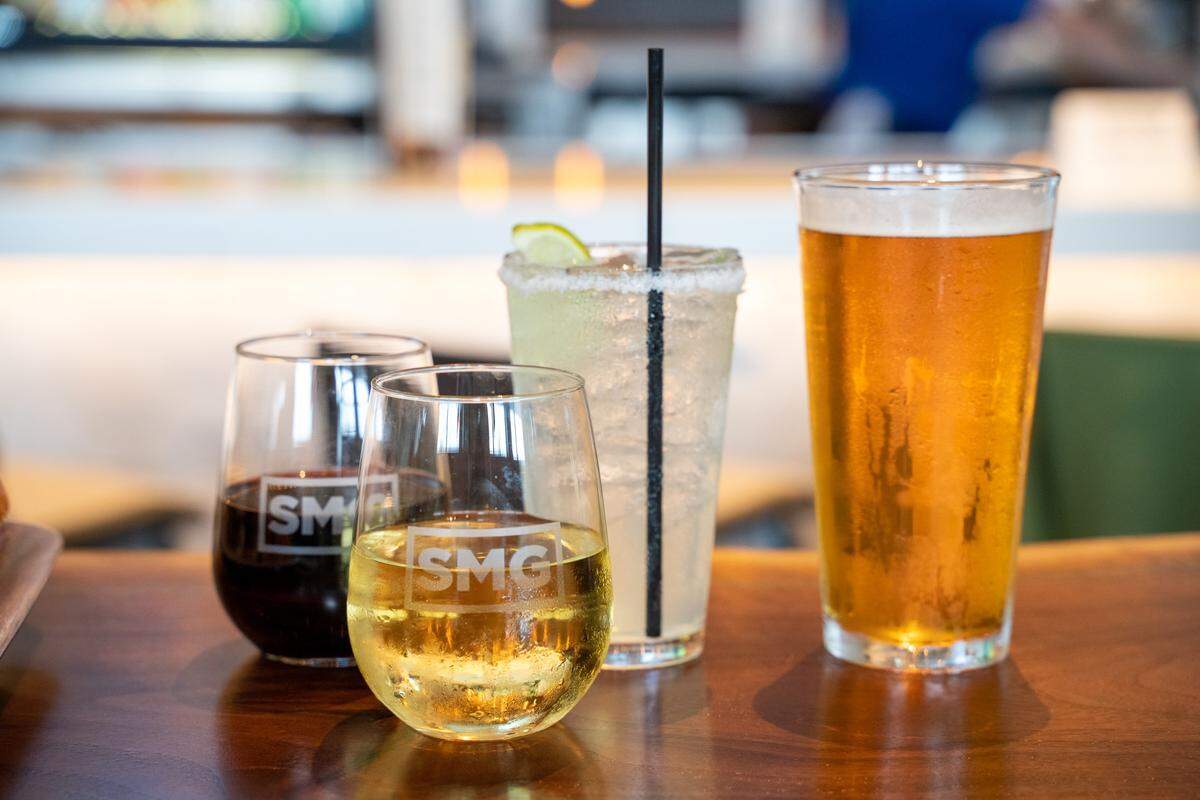 Studio Movie Grill will have a selection of 3 local drafts, its own brand of wine and craft cocktails.