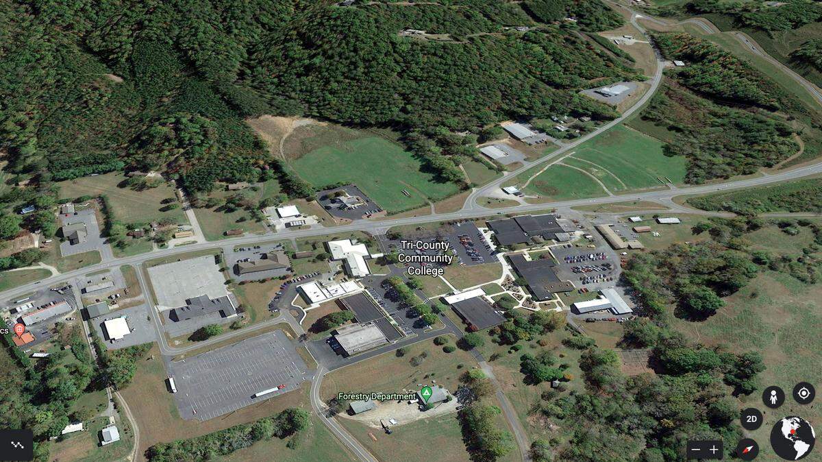 In Murphy, the construction of two schools next to the Tri-County Community College along US Highway 64 has led to controversy among residents, when the school board discovered that there is a former slave grave nearby.