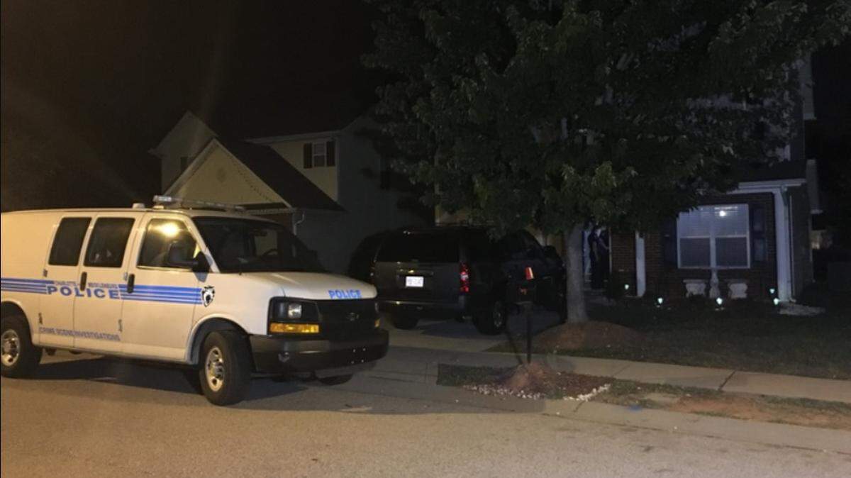 Two people were shot during an attempted home invasion in northwest Charlotte late Wednesday night.