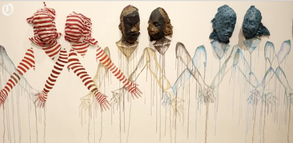Artists from 17 counties, including two guest artists from Charlotte, participated in the ”Inter | Sectionality: Diaspora Art from the Creole City” exhibit at the Harvey B. Gantt Center for African-American Art + Culture.