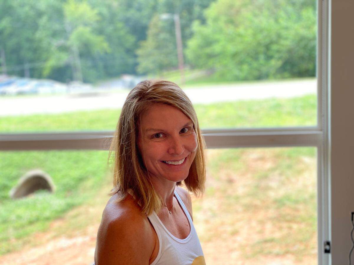 Stephanie Lockhart is former teacher at Yoga One and now teaches as part of The YES Collective. “For me it is ... exploring different ways to move my body, to move the energy, so that I can start back, begin again fresh and new,” Lockhart said.