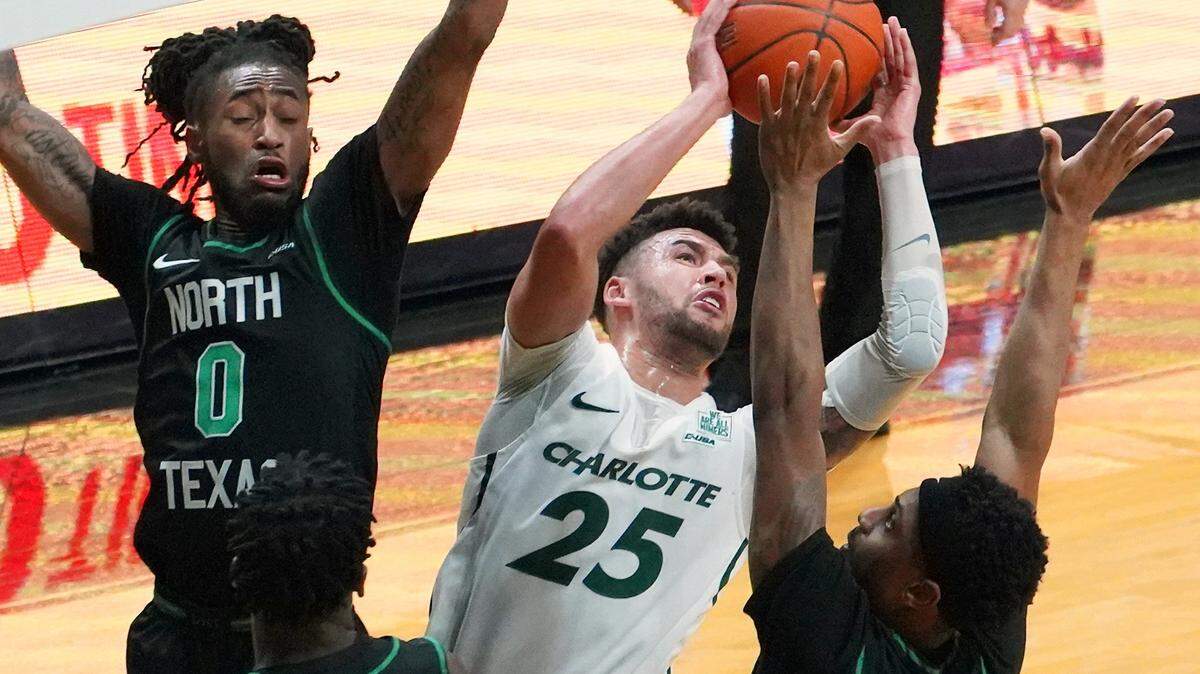 The fourth-seed Charlotte 49ers and guard Drew Edwards have a first-round bye in the Conference USA tournament.