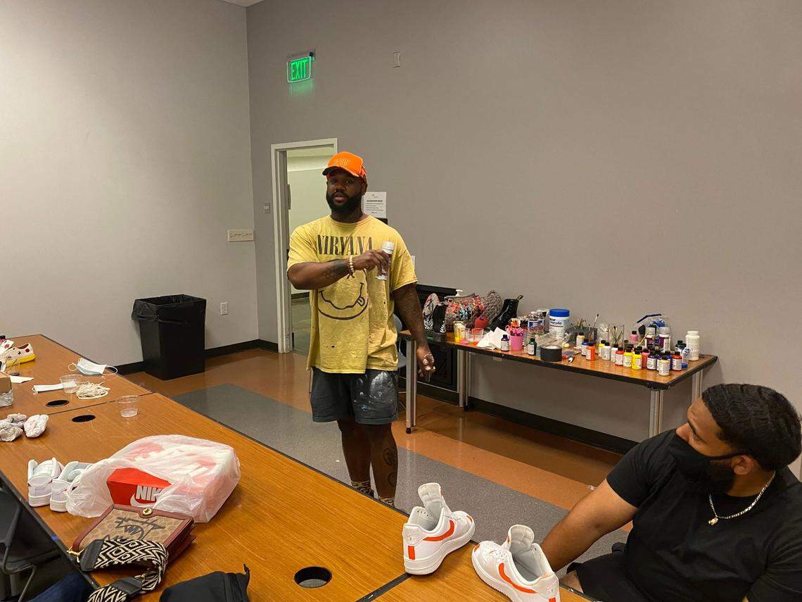 Zombie leading the class.