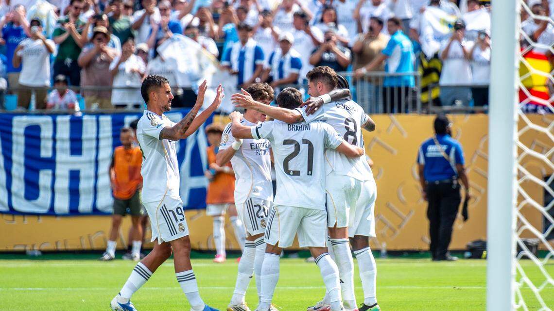 No Mbappé. Only 10 men. No problem for Real Madrid in FIFA event in Charlotte