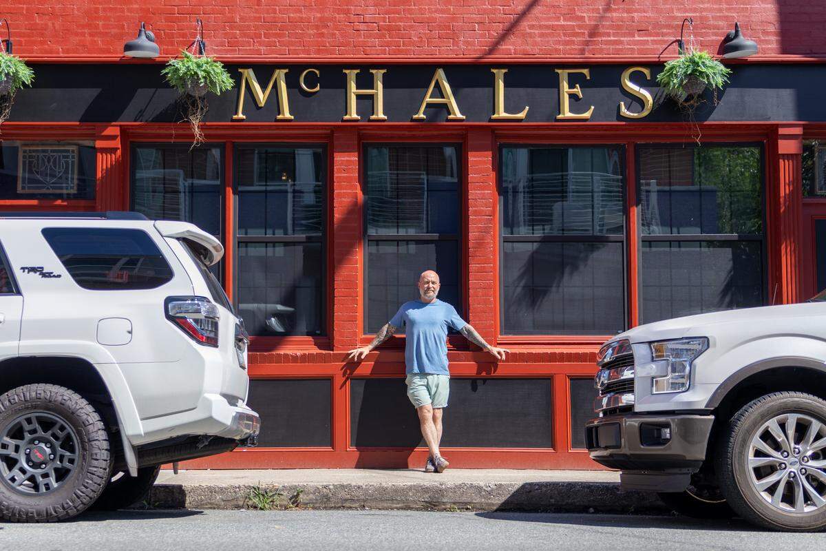 Brenden Kuhlkin, owner of McHale’s Pub.
