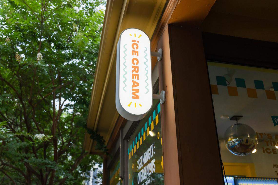 Outside Seemingly Overzealous’ new Dilworth location.