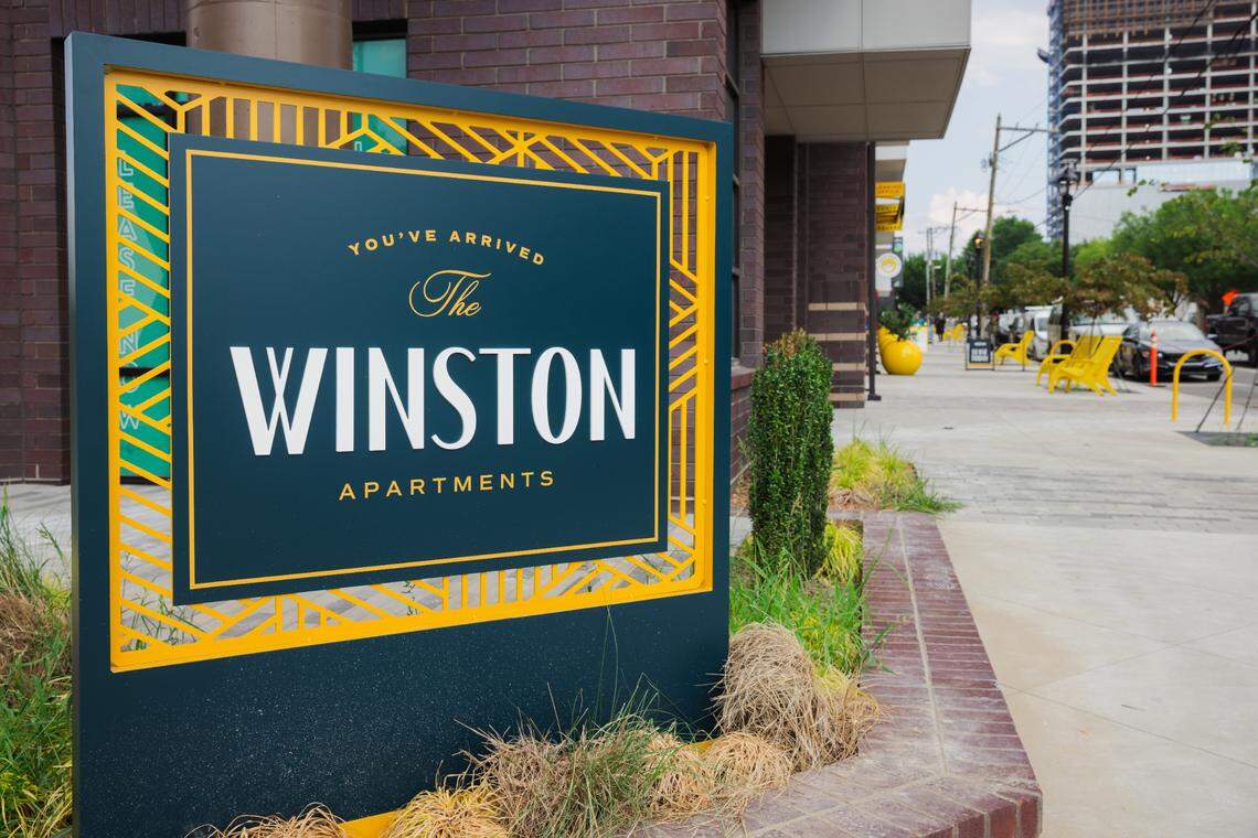 The Winston is located in South End, Charlotte.