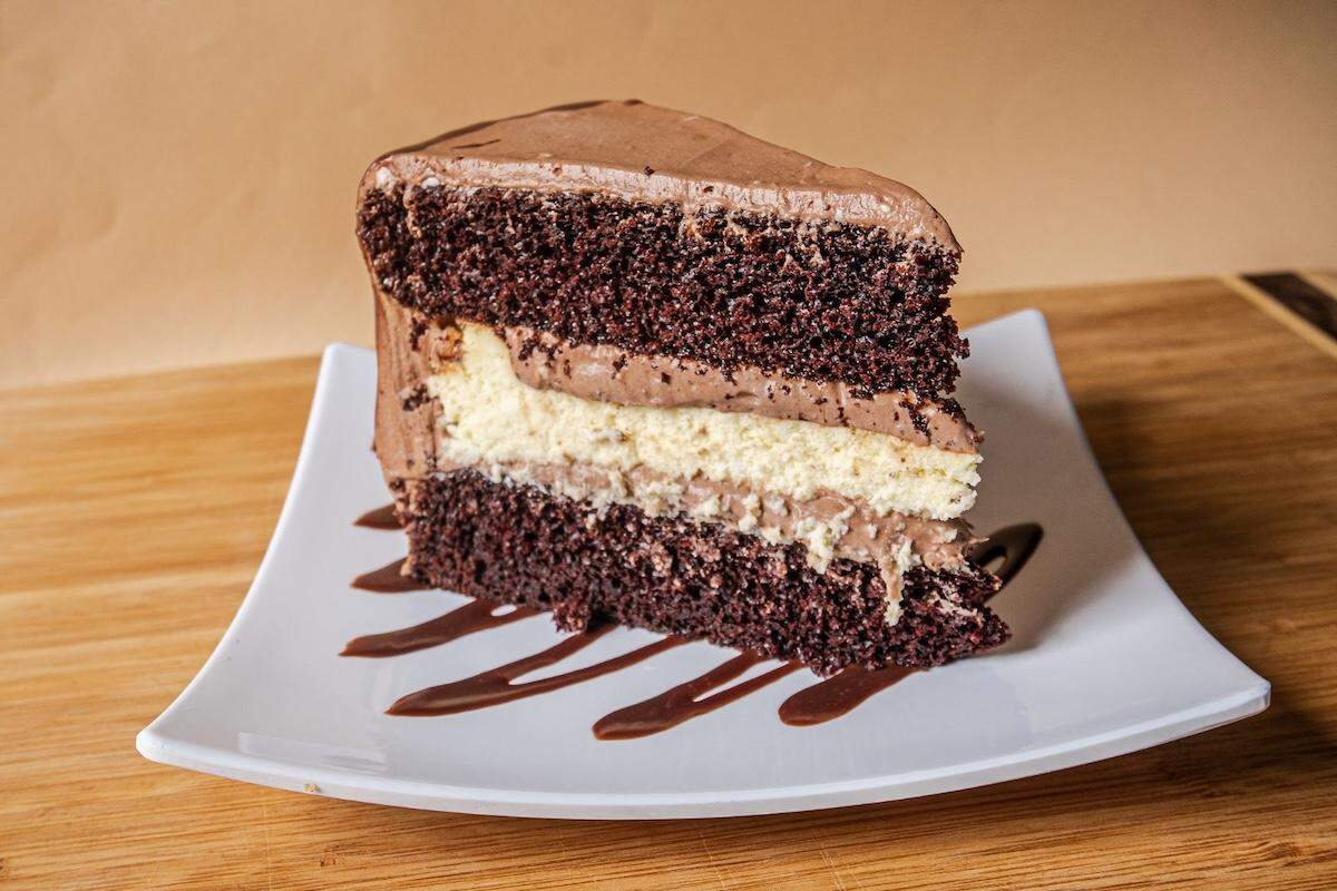 Nicole’s Good Eats & Sweets’ chocolate cheesecake.
