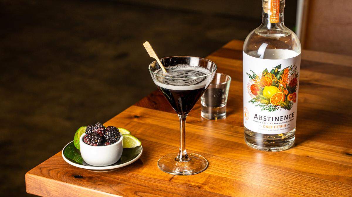 The ONYX at Alchemy is one of several mocktails in Charlotte that bring flavor without alcohol.