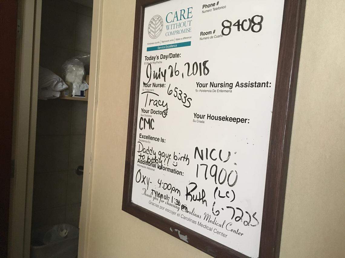 Many nurses and doctors used the right pronouns for 30-year-old Liam Johns, a pregnant transgender man. But others called him “she” and “mom.”