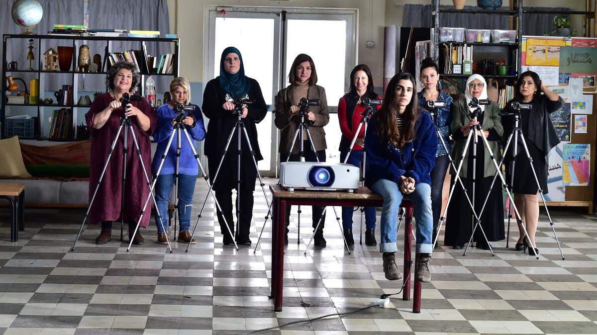Films that help create understanding across cultures is important for the Charlotte Jewish Film Festival, taking place Feb. 5-27. Cinema Sabaya is a 2021 film about Arab and Jewish women in a filmmaking workshop.
