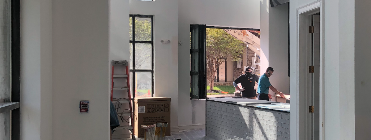 Queen City Grounds has an accordian-style window at its new location that will be ideal for selling takeout coffee while keeping people safe from community spread of COVID-19. The coffee shop has a target opening date of May 23.