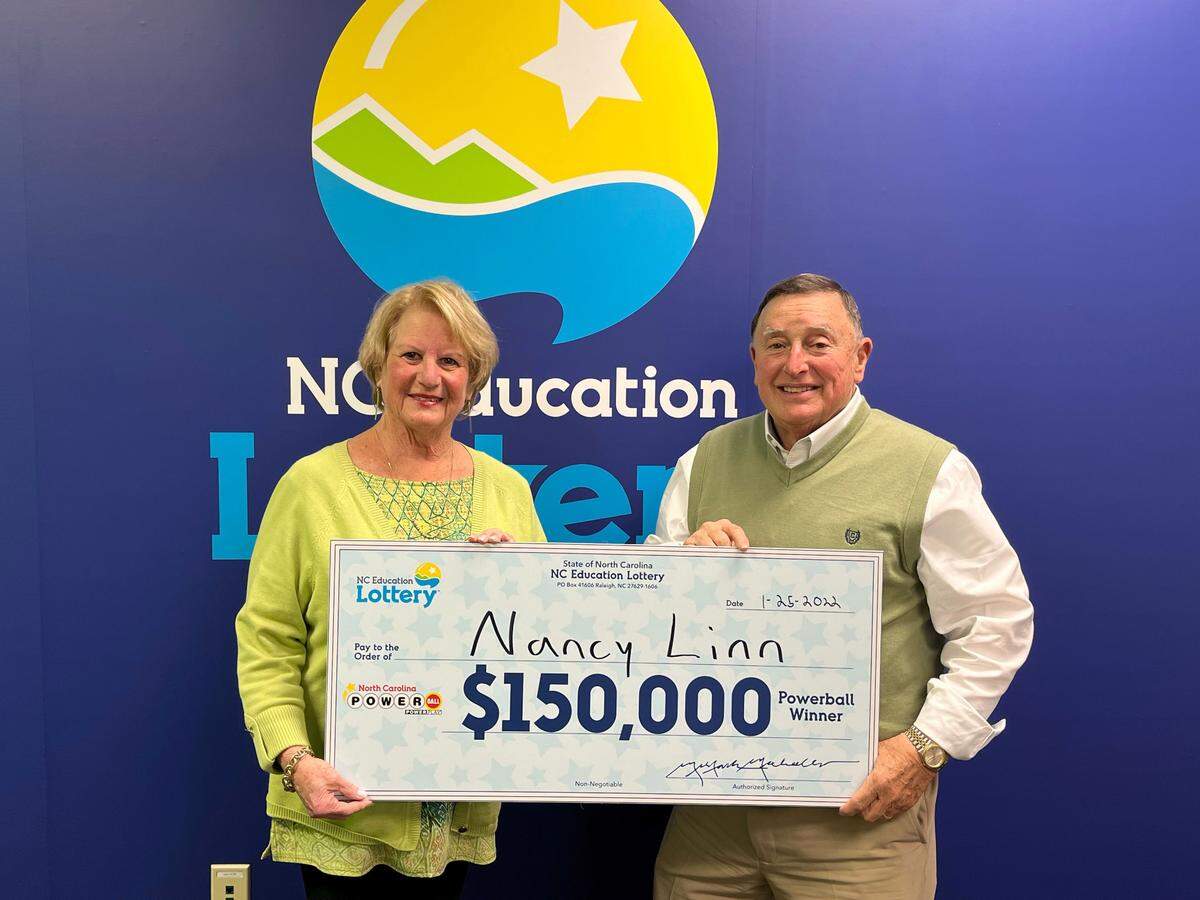 Nancy Linn, 72, of Salisbury won a $150,000 Powerball prize because a friend convinced her to buy a $3 ticket for the Jan. 19 drawing after their bridge game.