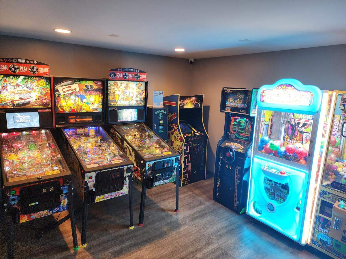 Middle James Brewing Company in Waxhaw is family-friendly with arcade games and an outdoor patio space.
