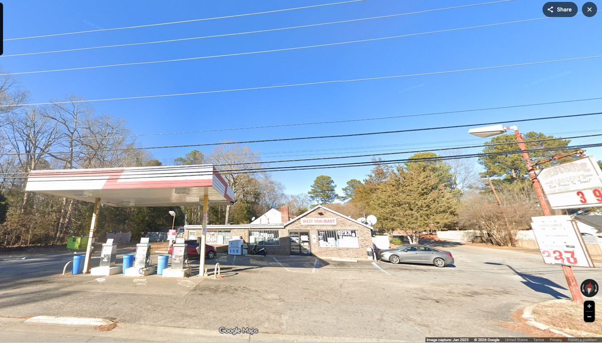 The ticket was purchased at West 10th Mart on West 10th Street in Roanoke Rapids, which is about a 90-mile drive northeast from downtown Raleigh.