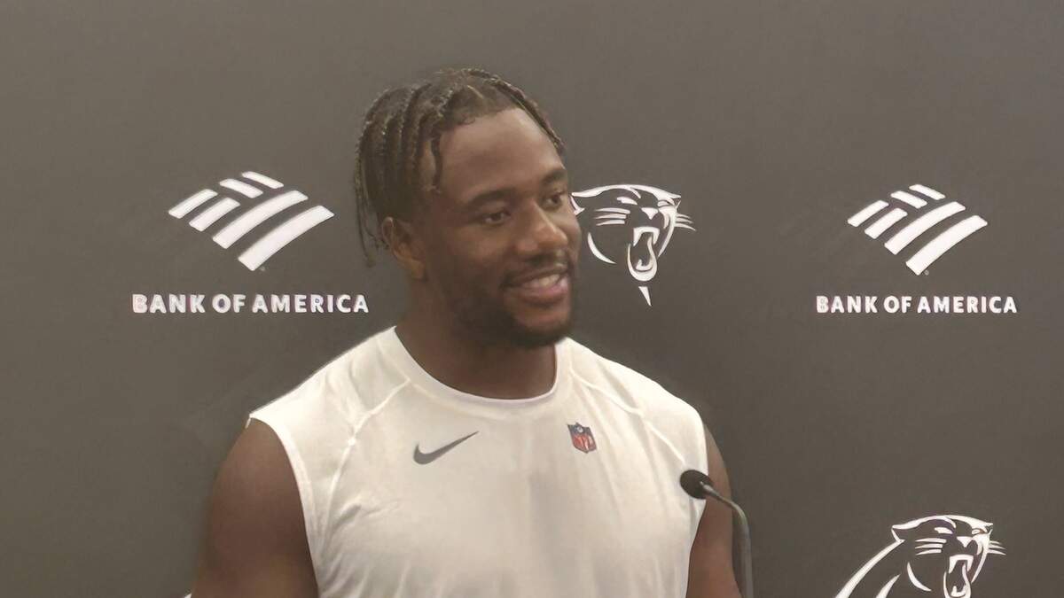 Is brand new Carolina Panther LB ready? He better be, because he's starting