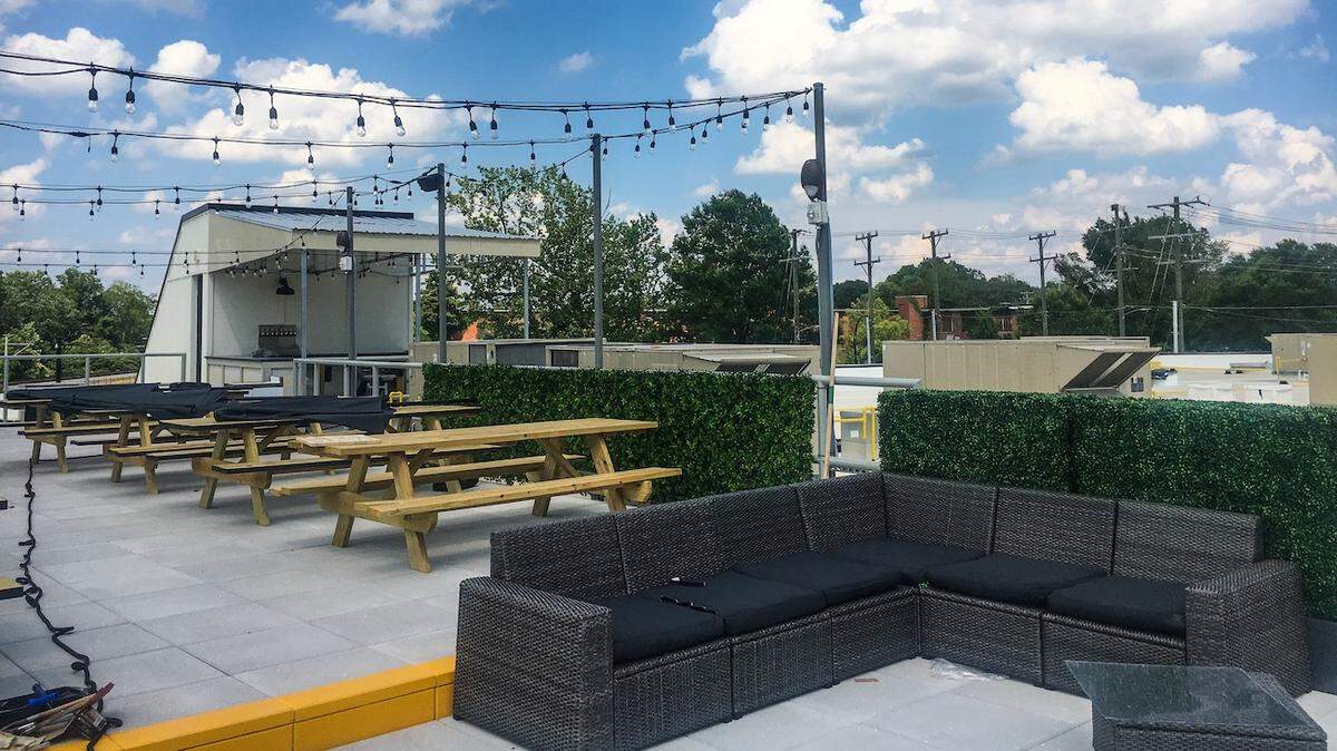 The 36th Chamber at Wooden Robot will have a 3,000-square-foot rooftop patio.