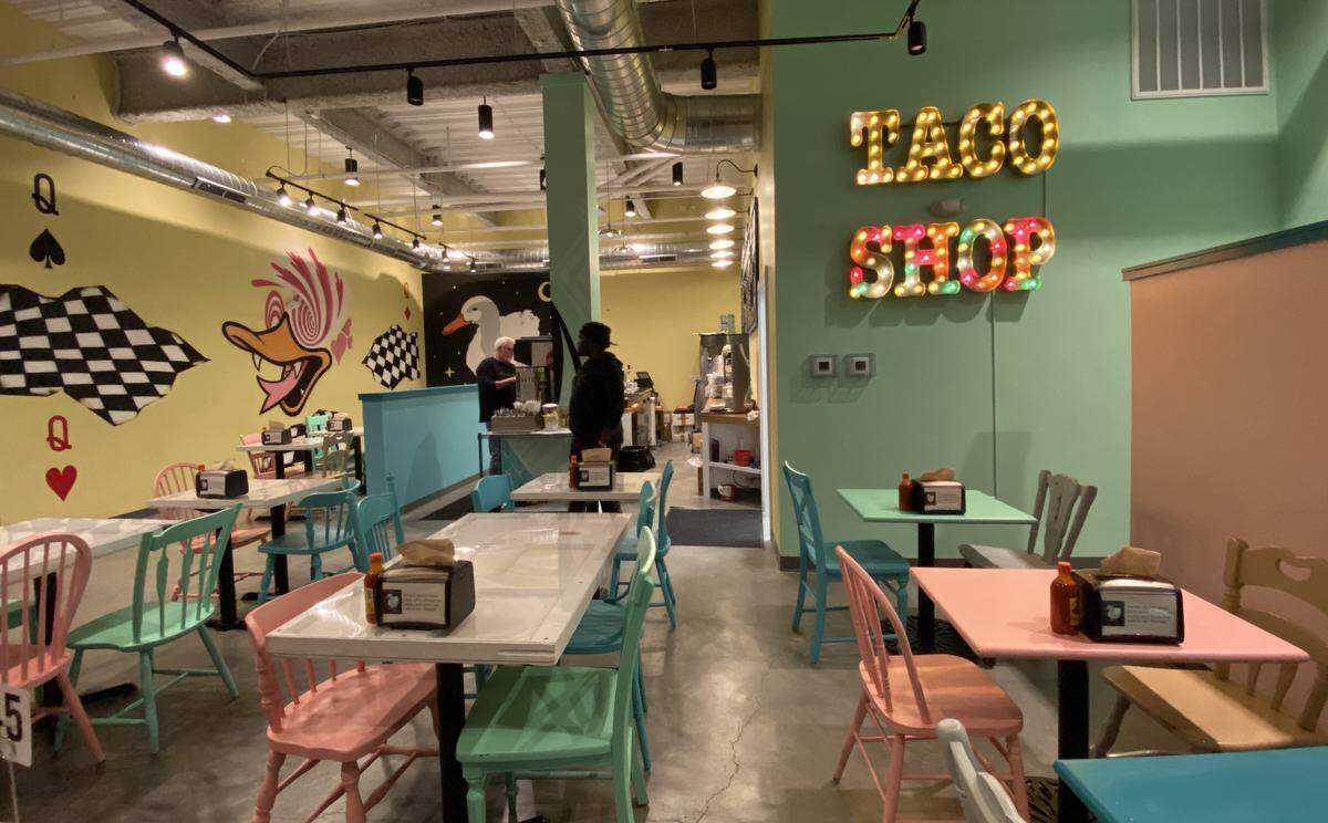 White Duck Taco Shop’s Matthews location was the second to open in Charlotte.
