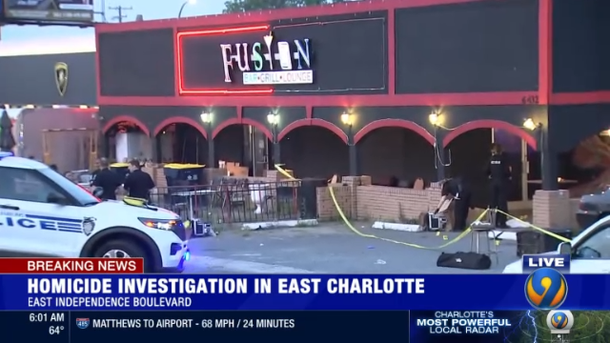 One person was killed and three hospitalized in a shooting at Fusion Lounge on East Independence Boulevard in Charlotte on Saturday, June 17, 2023, police said.