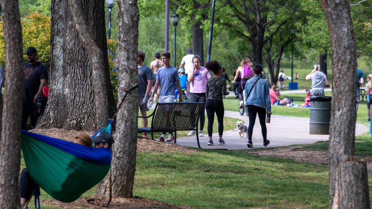 Freedom Park on April 11, 2020.
