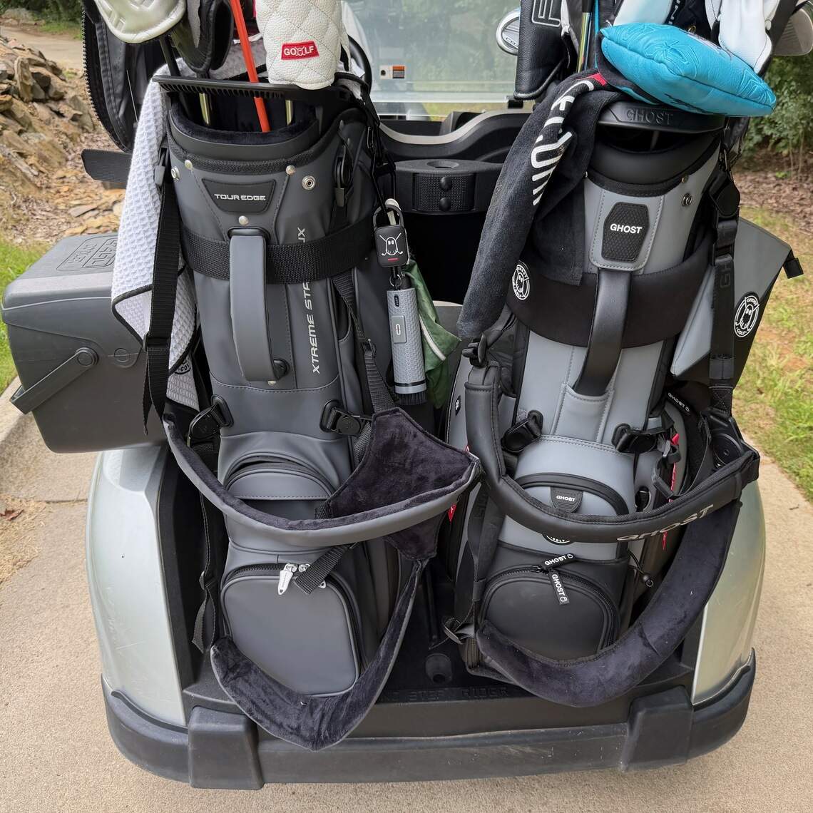 Ghost, Vessel, Tour Edge products that bridge gap between cart, carry golf bags
