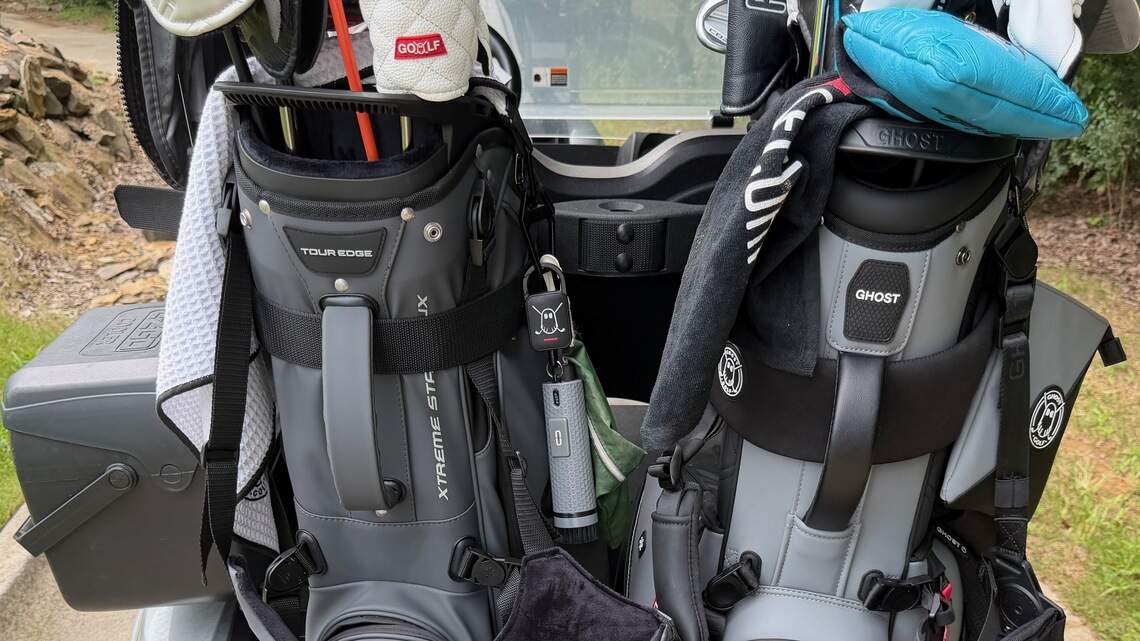 Ghost, Vessel, Tour Edge products that bridge gap between cart, carry golf bags