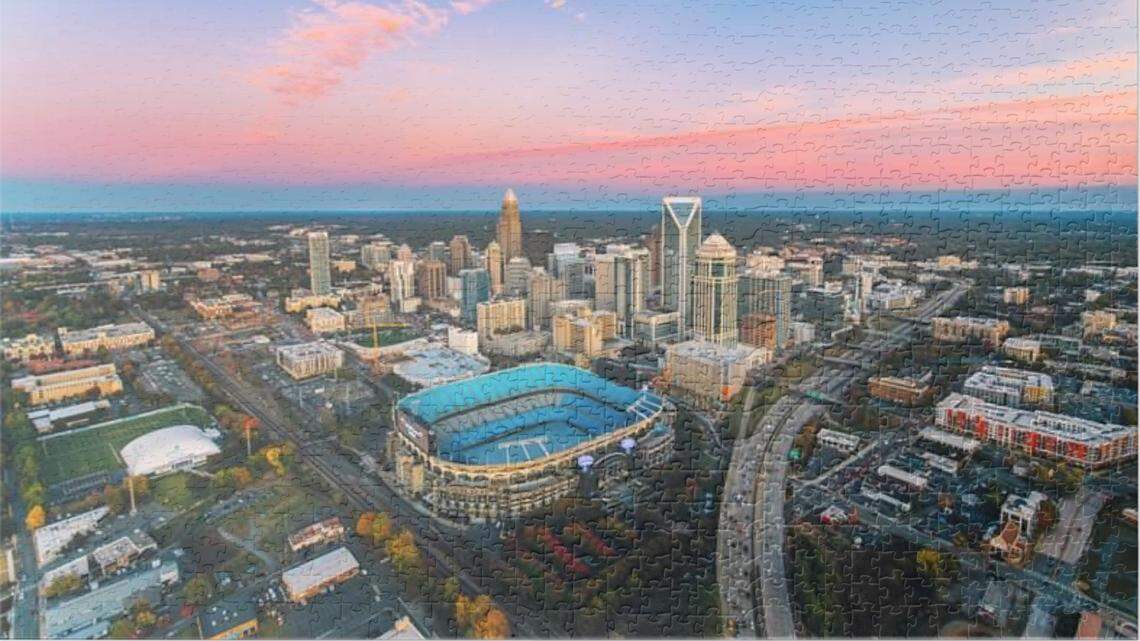 Charlotte photographer Cody Hughes has turned some of his skyline photos into puzzles. Order one to beat the coronavirus blues.