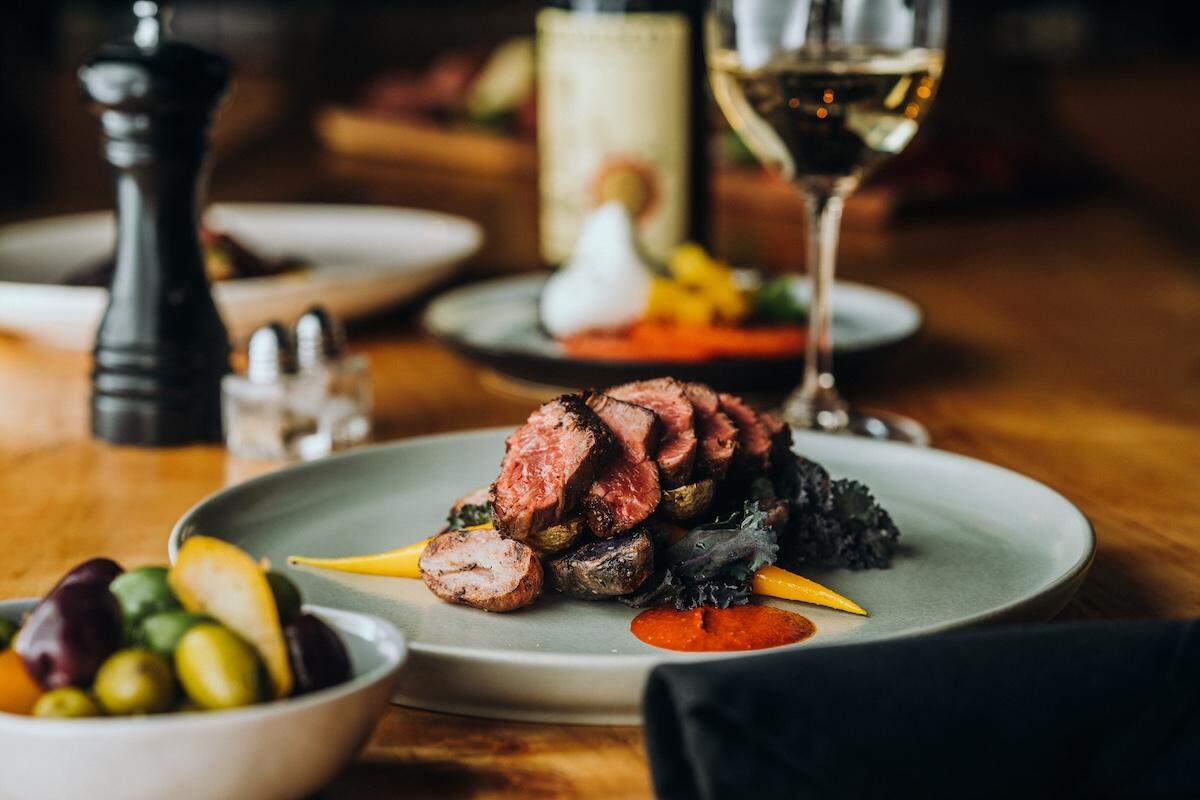 A meal from Foxcroft Wine Co, coming to Birkdale Village in May.