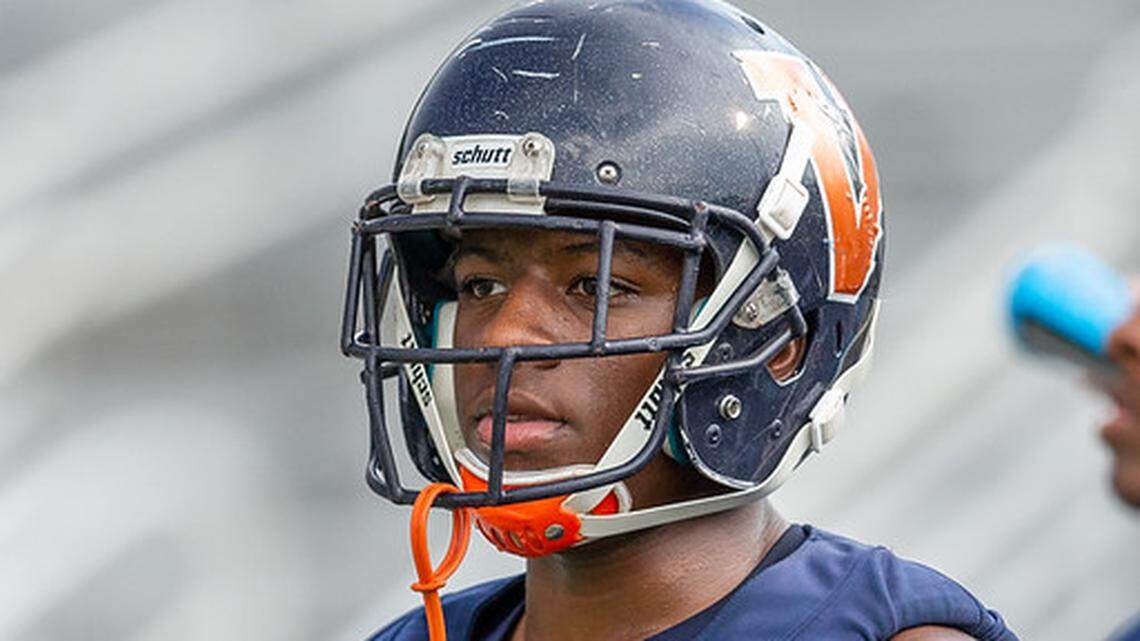 Vance High sophomore linebacker Power Echols is the son of a former Division I football player and a Division I basketball player. His mother said he no choice but to excel at sports.