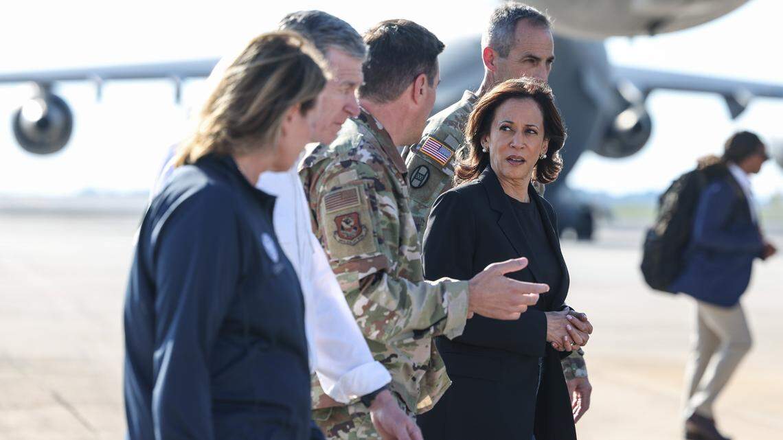 Helene disaster declaration expands to Mecklenburg County, VP Kamala Harris says in NC