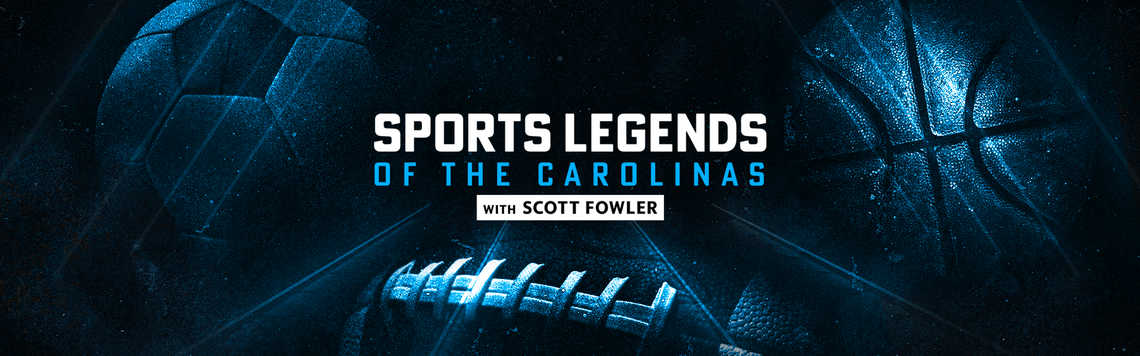 “Sports Legends of the Carolinas” is a series of extraordinary conversations with extraordinary sports icons who made their mark in North and South Carolina. Charlotte Observer sports columnist Scott Fowler hosts the interviews for the multimedia project, which includes a podcast, a series of online stories and video and photo components.
