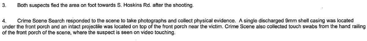 A Charlotte-Mecklenburg Police Department officer wrote that doorbell video showed the person who shot Sean Watson touched the front porch railing. The Mecklenburg District Attorney’s Office later said that wasn’t the case.