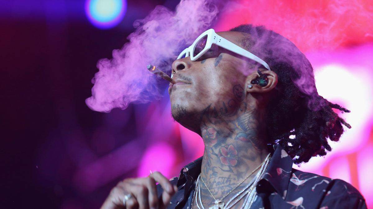 Wiz Khalifa performs at the 2017 BET Experience at The Staples Center on Thursday June 22, 2017, in Los Angeles. (Photo by Willy Sanjuan/Invision/AP)