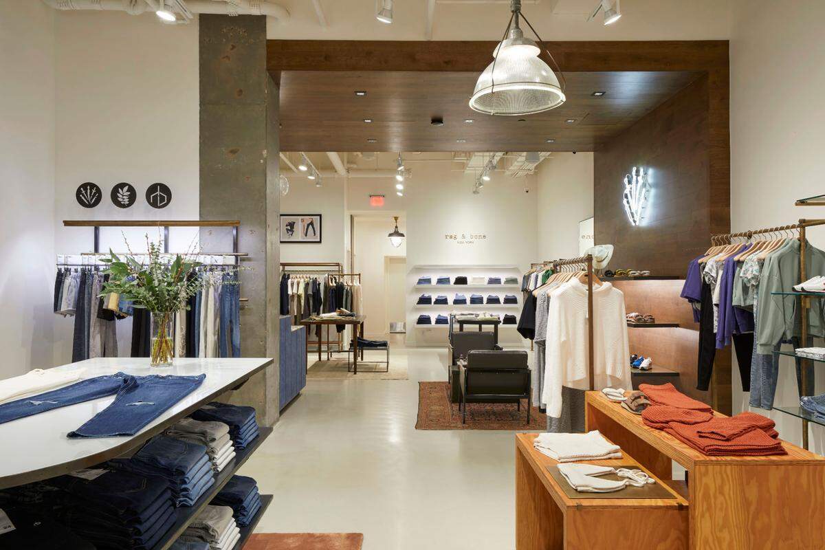 Rag & Bone with fashions worn by celebrities like Winona Ryder and Emily Ratajkowski will open this fall at Phillips Place.