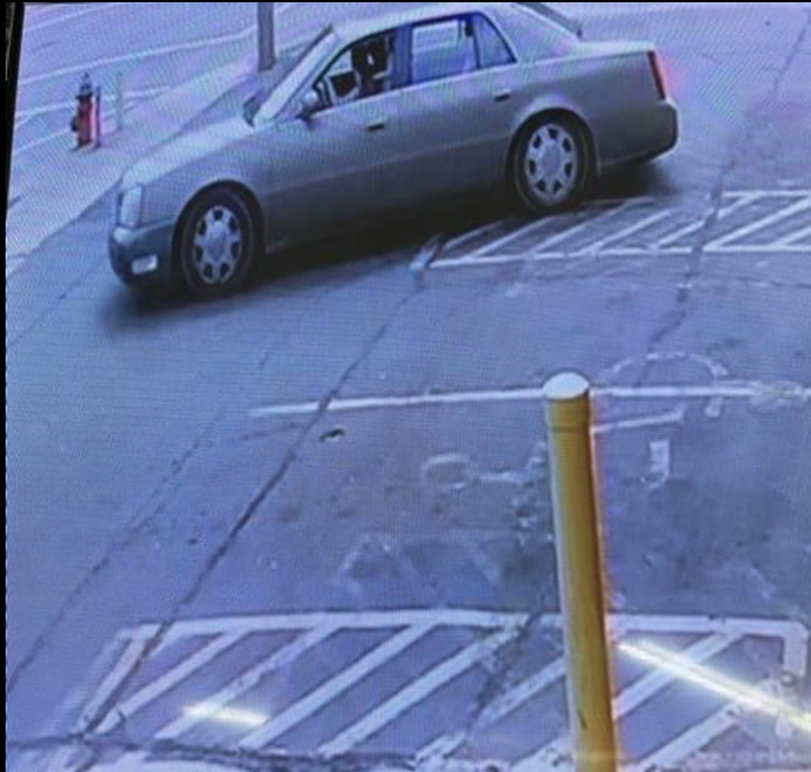 The suspect was seen in this vehicle.