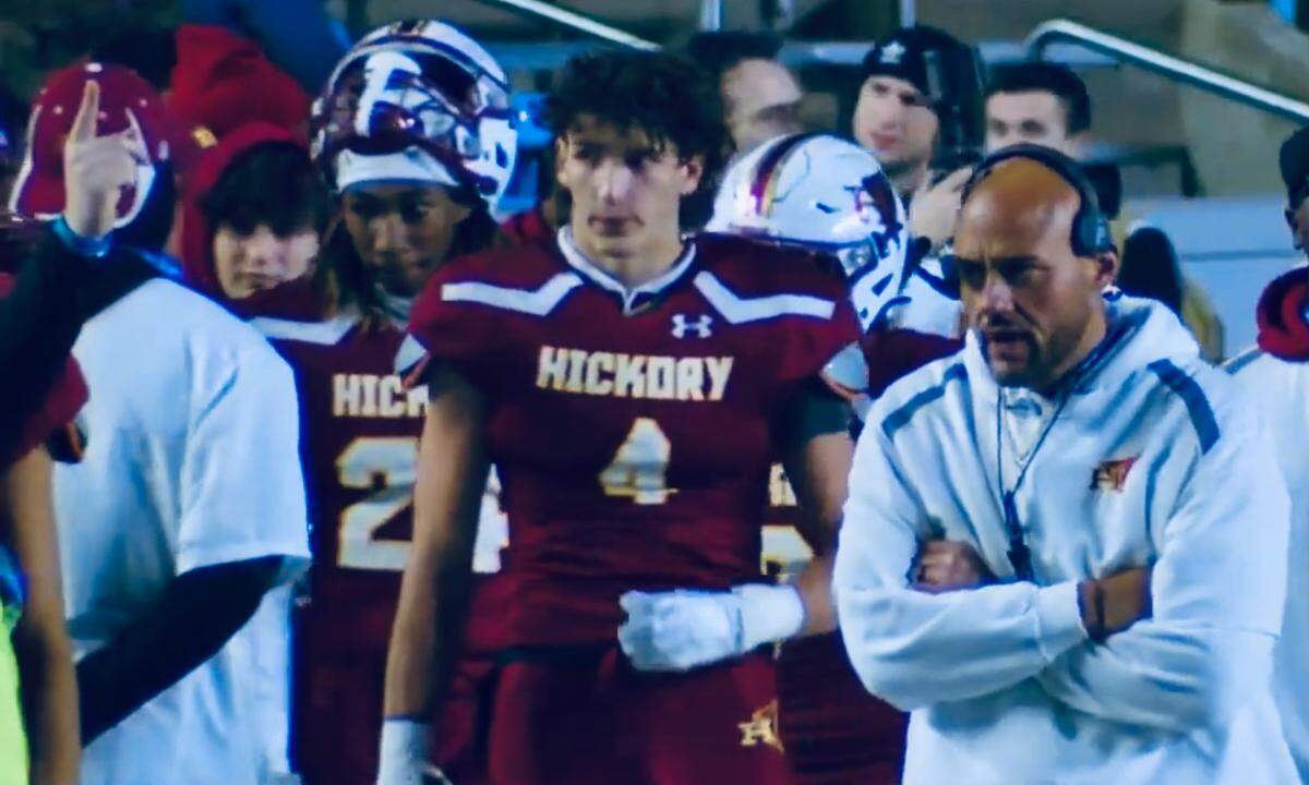 Hickory High played Fayetteville’s Seventy First High in the NCHSAA 3A state championship game.