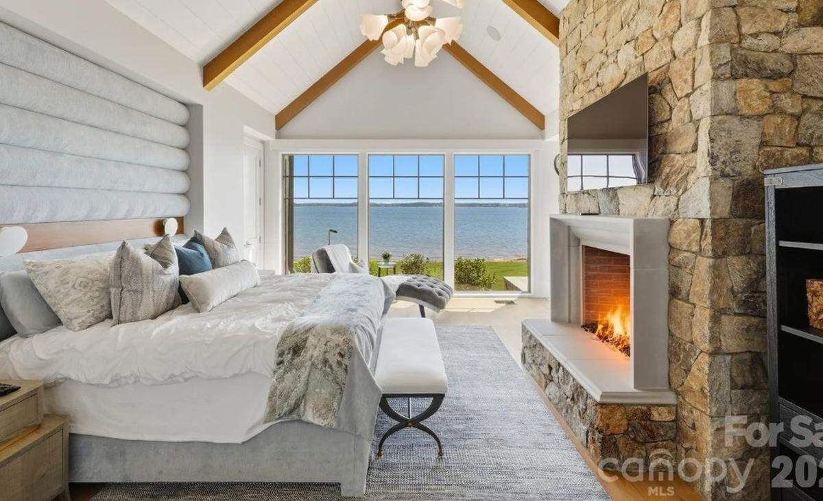 Built in 2020 by Kingswood Custom Homes, the mansion on Norman Estates Drive includes seven bedrooms, seven full bathrooms and a half-bathroom.