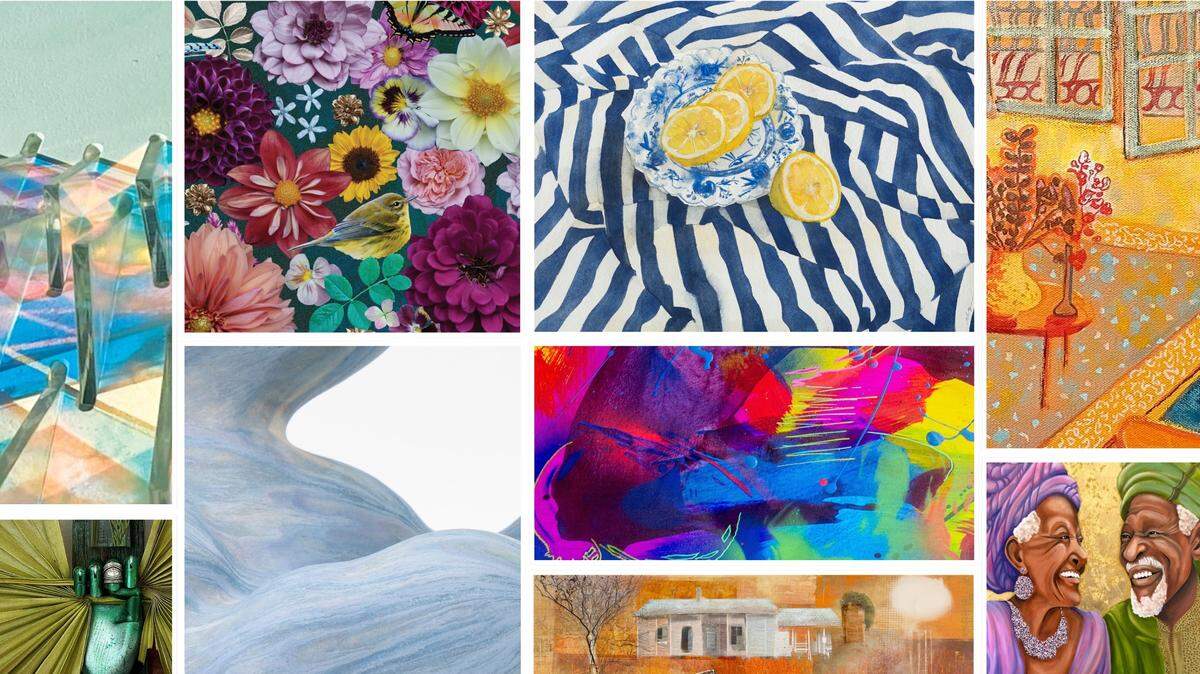 ArtPop Street Gallery Charlotte’s 2025 class includes art from Kai Griffin, Carla Nathan, Jing Huang, Caroline Greb, Chalice Meikle, Diego Alba, Meg Greene and Camisha McDaniel.