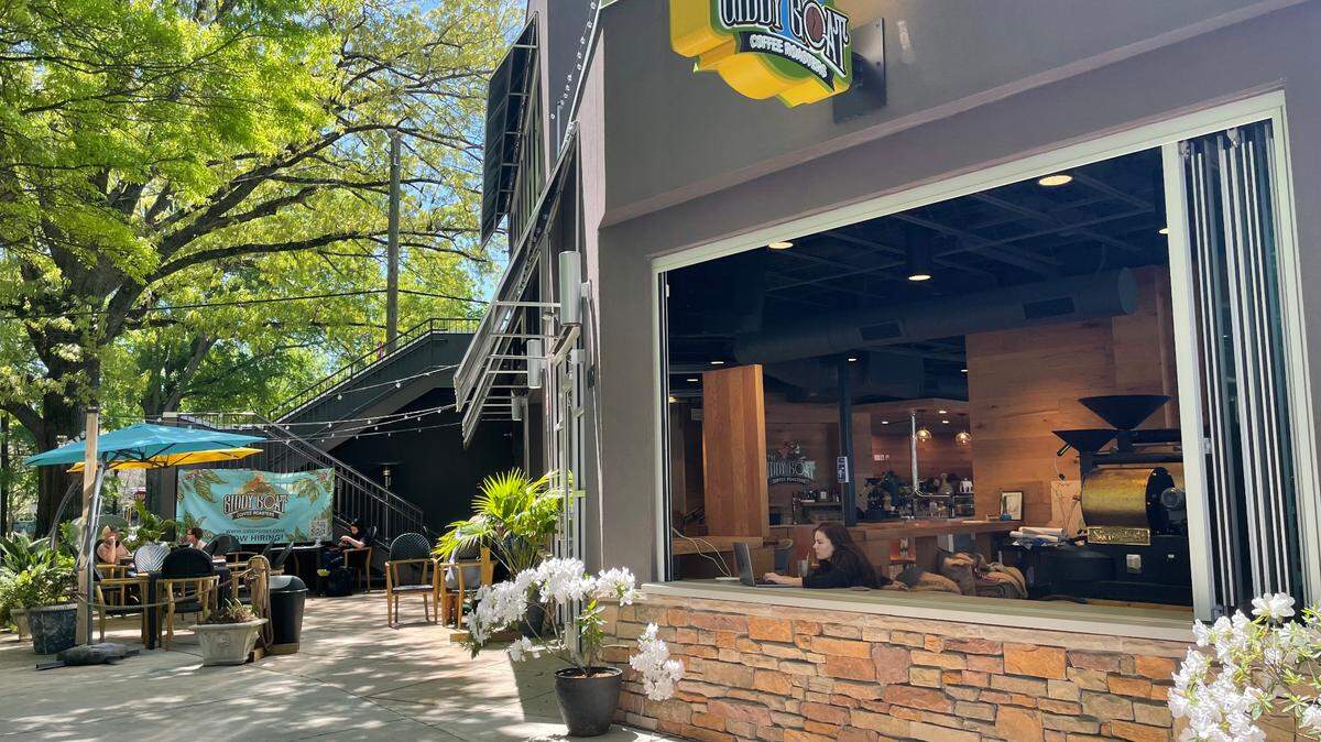 The Giddy Goat Coffee Roasters is in Plaza Midwood. Check out its Costa Rican bean the next time you visit.