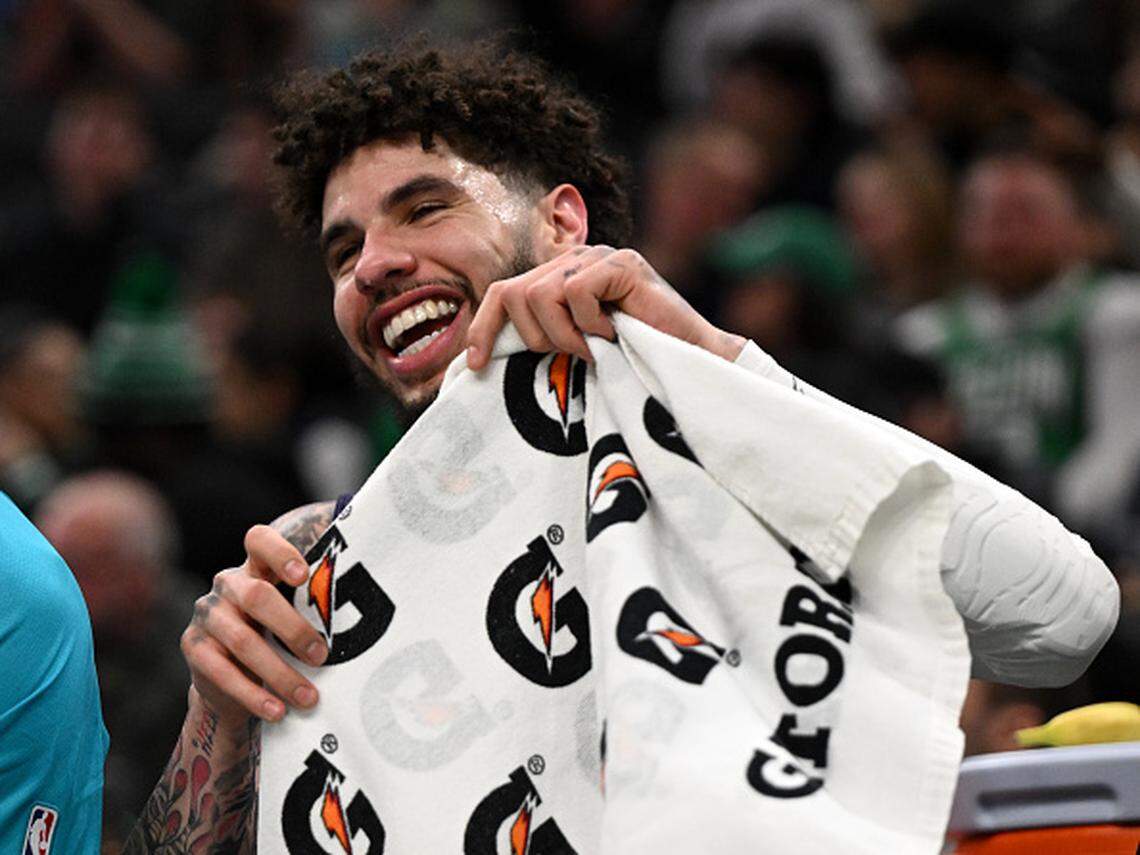 LaMelo Ball of the Charlotte Hornets.