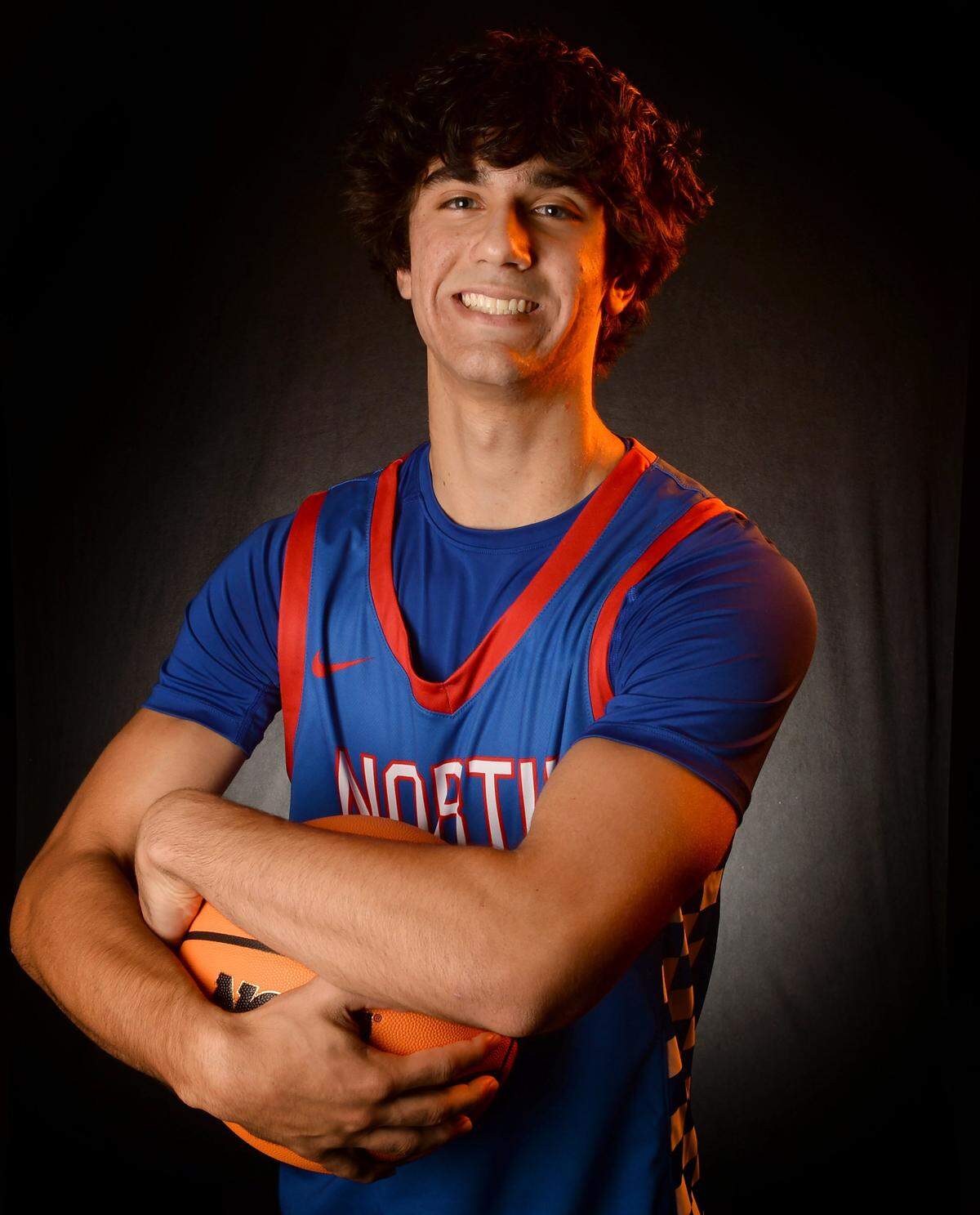 North Meck Vikings shooting guard Alek Lewandowski on Wednesday, November 6, 2025.
