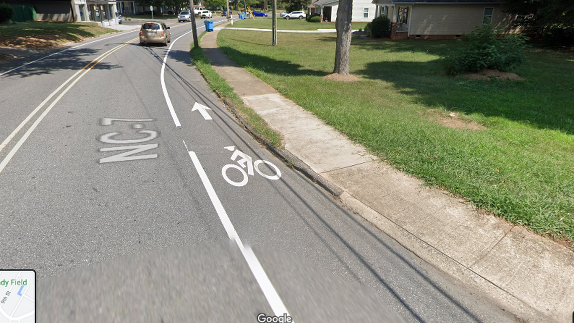 One person was killed and another was hurt when a pickup truck collided with two pedestrians in Belmont, west of Charlotte. The pickup sped away, police say.