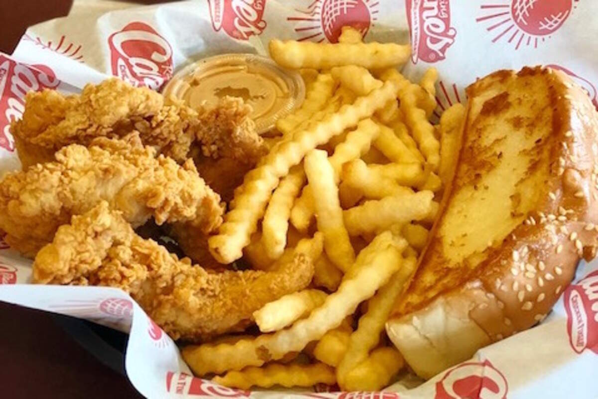 Though Raising Cane’s is a chain restaurant, Owens recommends making the stop on your next road trip in the Carolinas.
