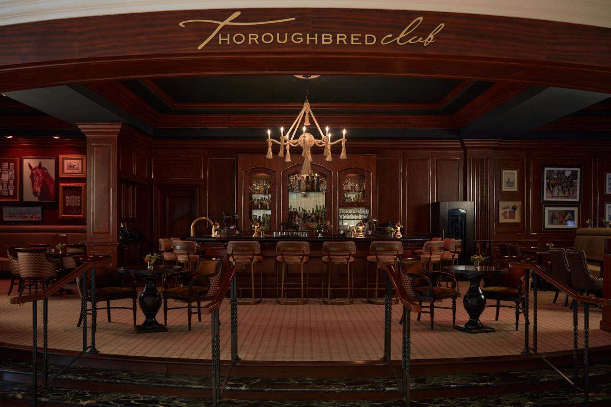 The whole group will love the vibe at the Thoroughbred Club at The Charleston Place.