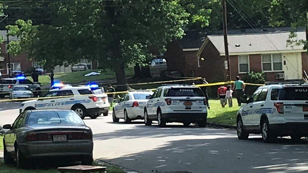 Charlotte-Mecklenburg Police say a person was killed Sunday morning in a neighborhood off Eastway Drive and Shamrock Drive.