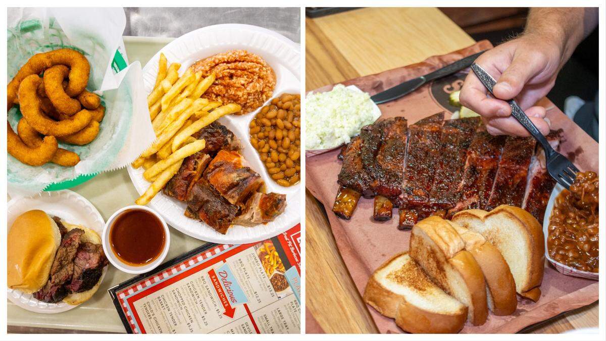 Red Bridges BBQ Lodge and The Smoke Pit are the best barbecue restaurants in the Charlotte area, according to CharlotteFive readers.